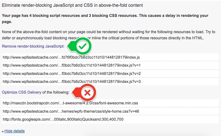 Remove Render Blocking JavaScript