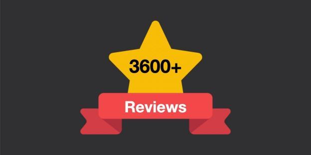User Satisfaction with 3600+ Reviews