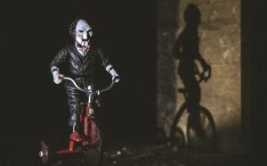 Saw - Puppet on Tricycle