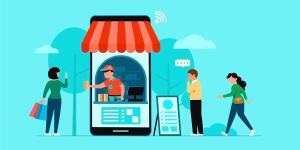 Online shopping via a mobile app