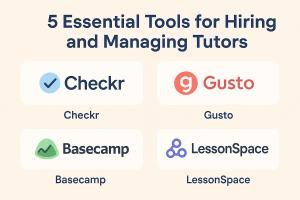5 Must-Have Tools for Tutor Hiring and Management