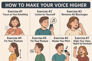 How to Make Your Voice Higher: 7 Effective Exercises