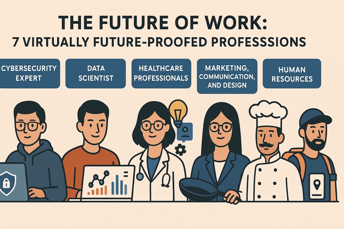 The Future of Work: 7 Virtually Future-Proofed Professions