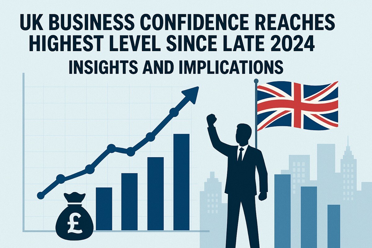 UK Business Confidence Surges to Highest Point Since 2024