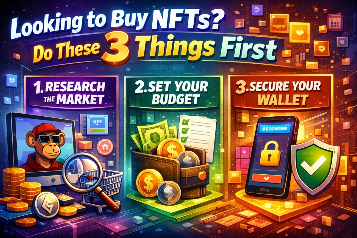 Looking to Buy NFTs? Do These 3 Things First
