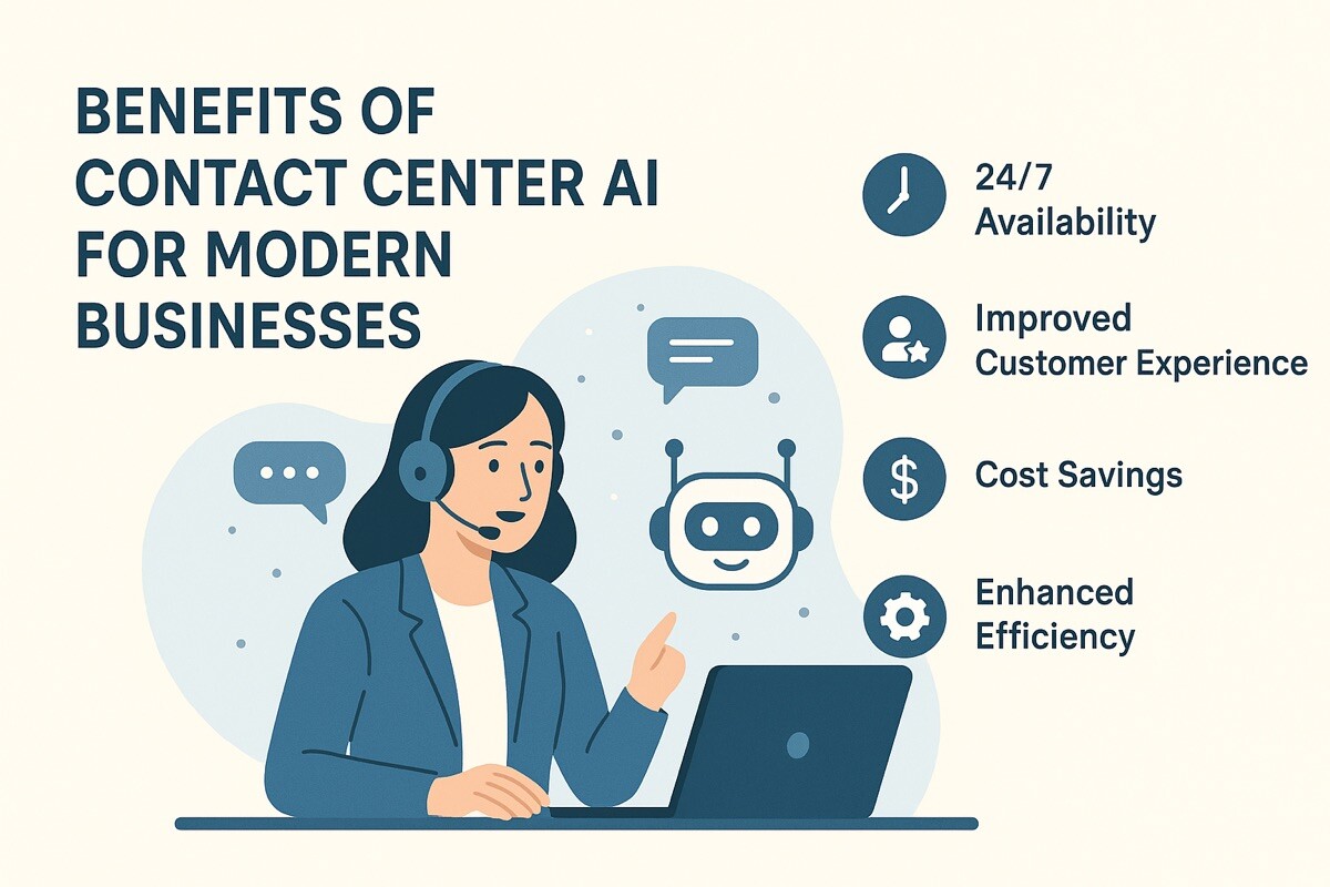 Benefits of Contact Center AI for Modern Businesses
