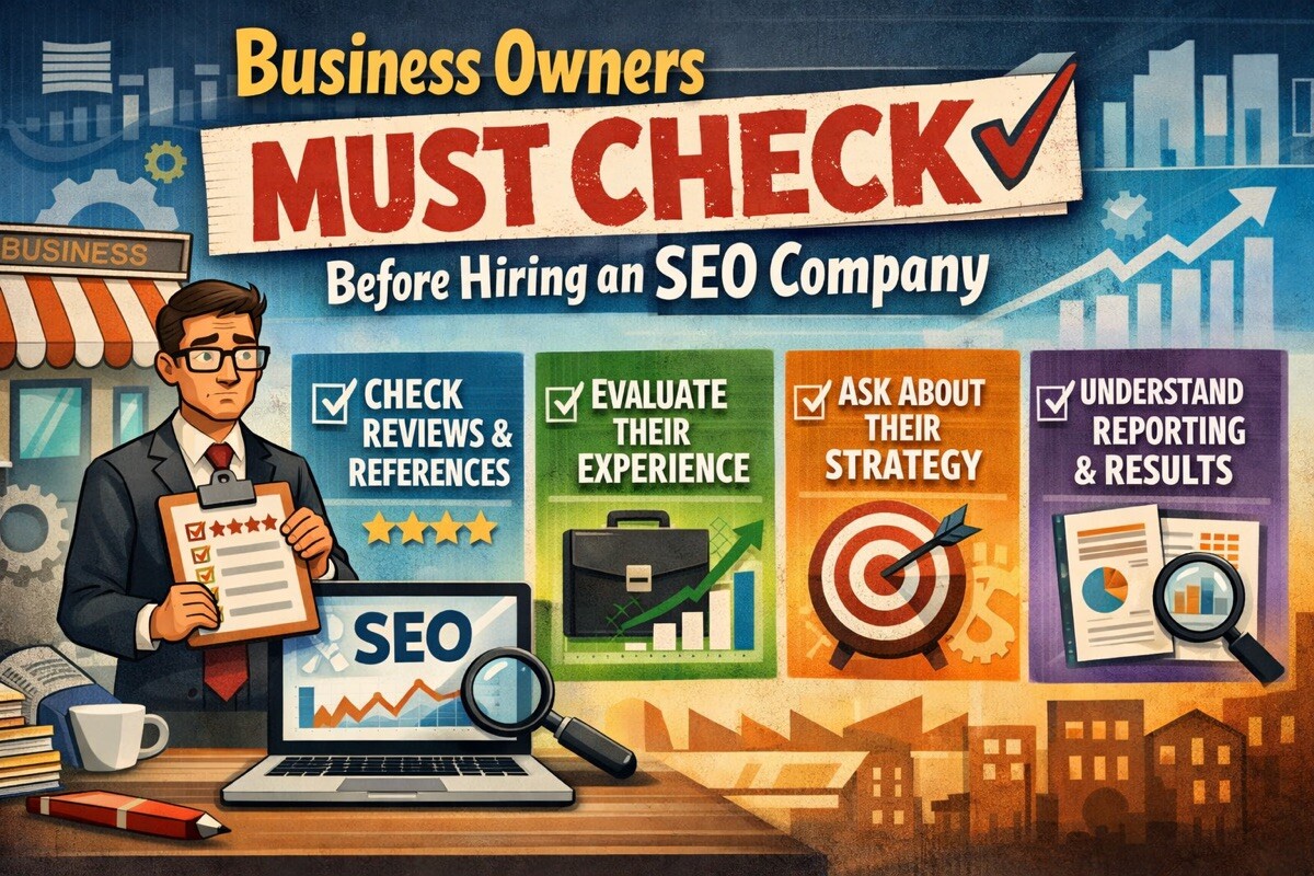 Business Owners Must Check Before Hiring an SEO Company