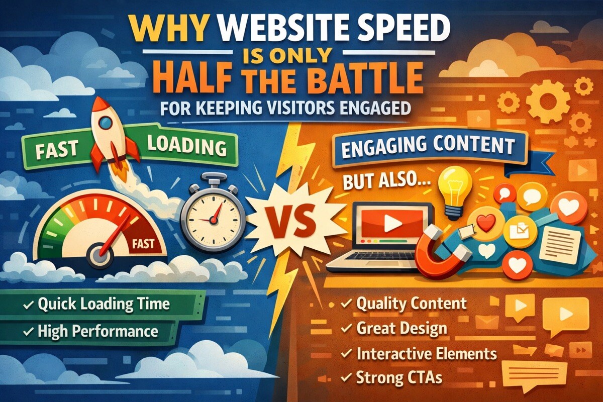 Why Website Speed Is Only Half the Battle for Visitor Engagement