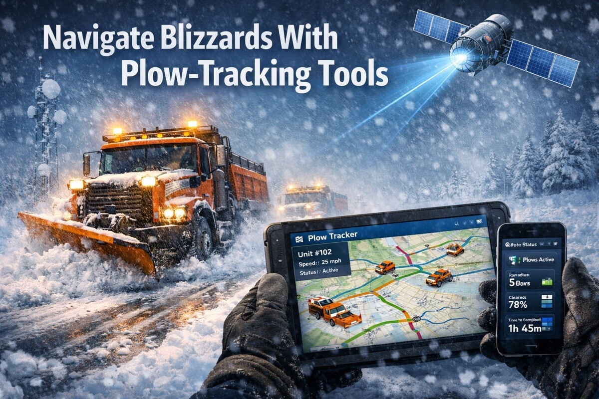 Navigate Blizzards With Plow-Tracking Tools