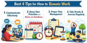 Best 4 Tips for How to Remote Work