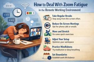 How to Deal With Zoom Fatigue in the Remote Working Environment