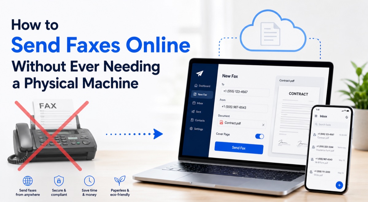How to Send Faxes Online Without Ever Needing a Physical Machine