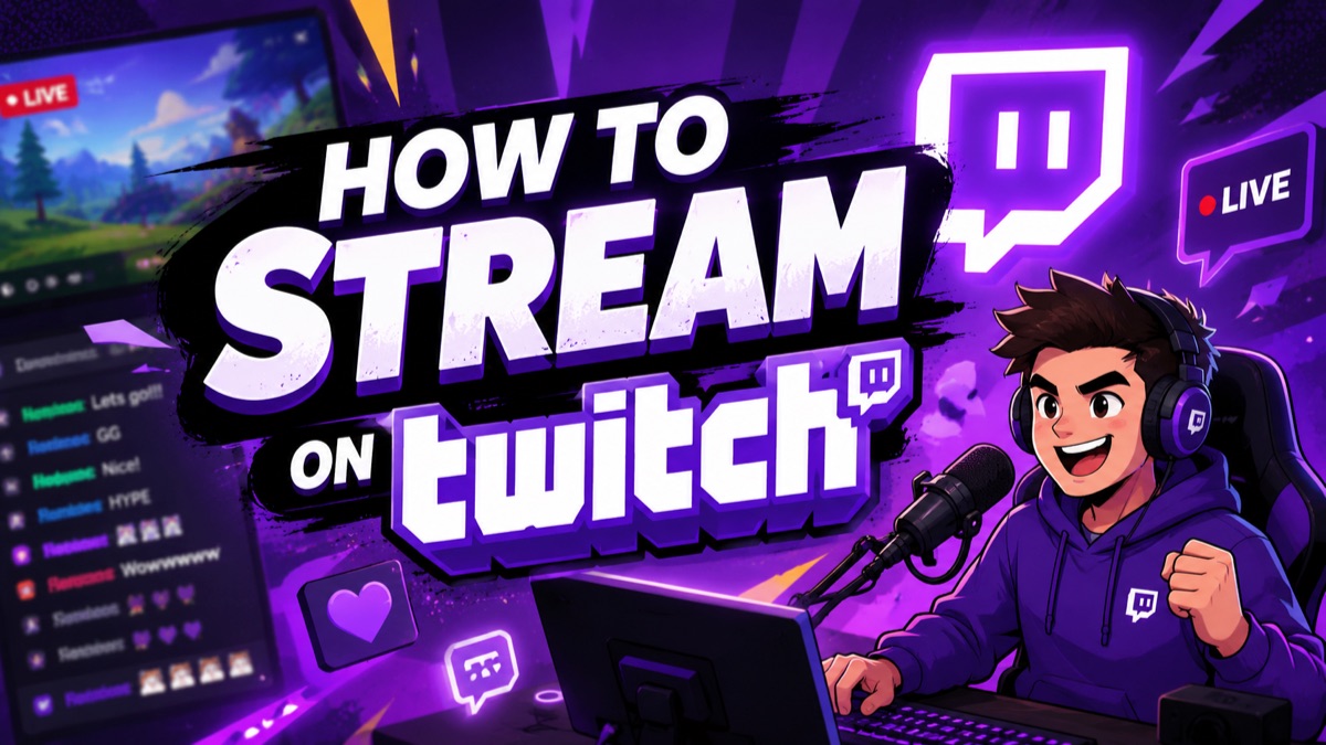 How to Stream on Twitch
