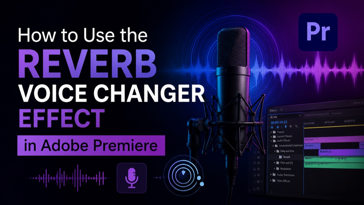 How to Use the Reverb Voice Changer Effect in Adobe Premiere
