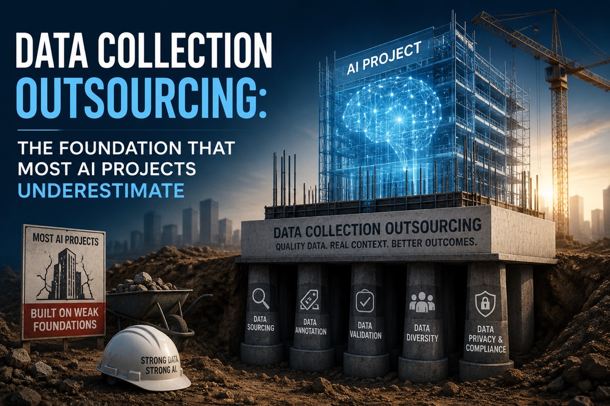 Data Collection Outsourcing: The Foundation That Most AI Projects Underestimate