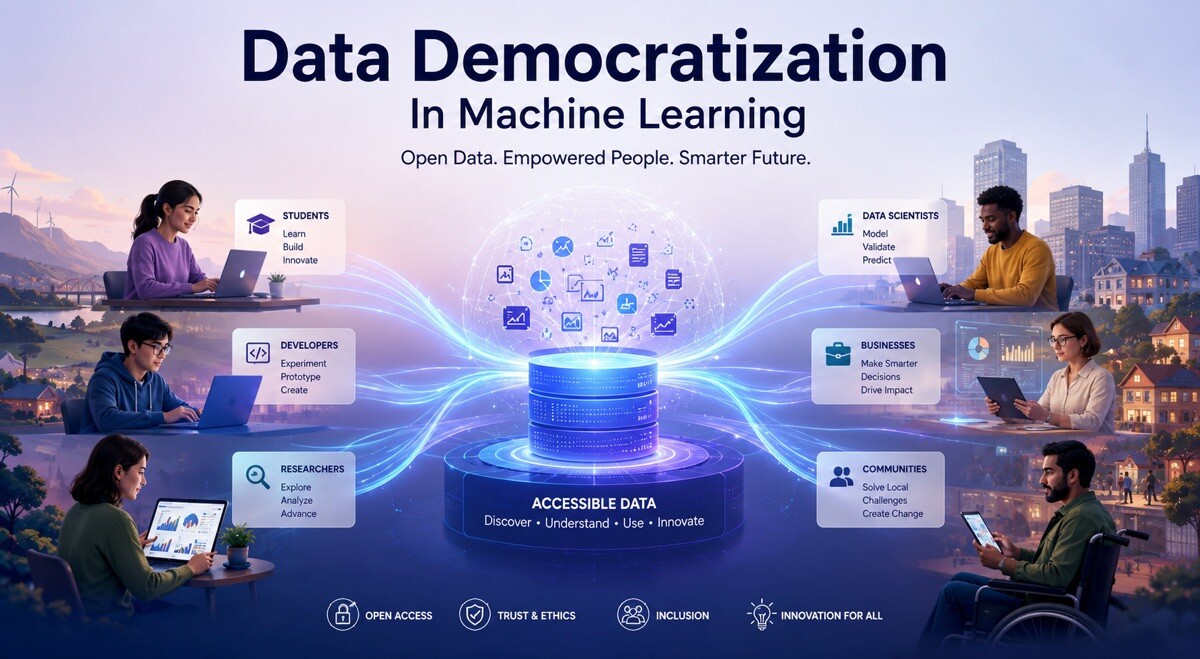 Democritize Learning Data Democratization In Machine Learning