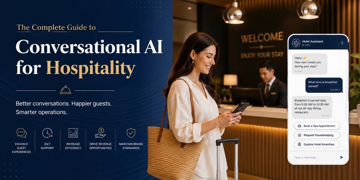 The Complete Guide to Conversational AI for Hospitality