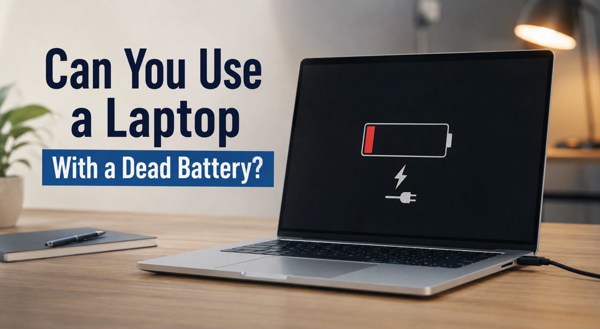 Can You Use a Laptop With a Dead Battery?