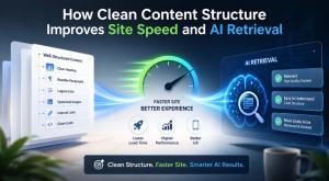 How Clean Content Structure Improves Site Speed and AI Retrieval