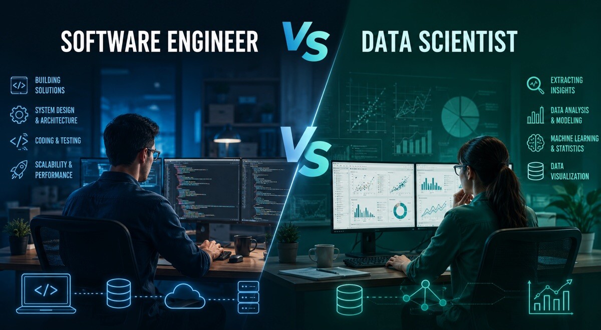 Software Engineer vs Data Scientist