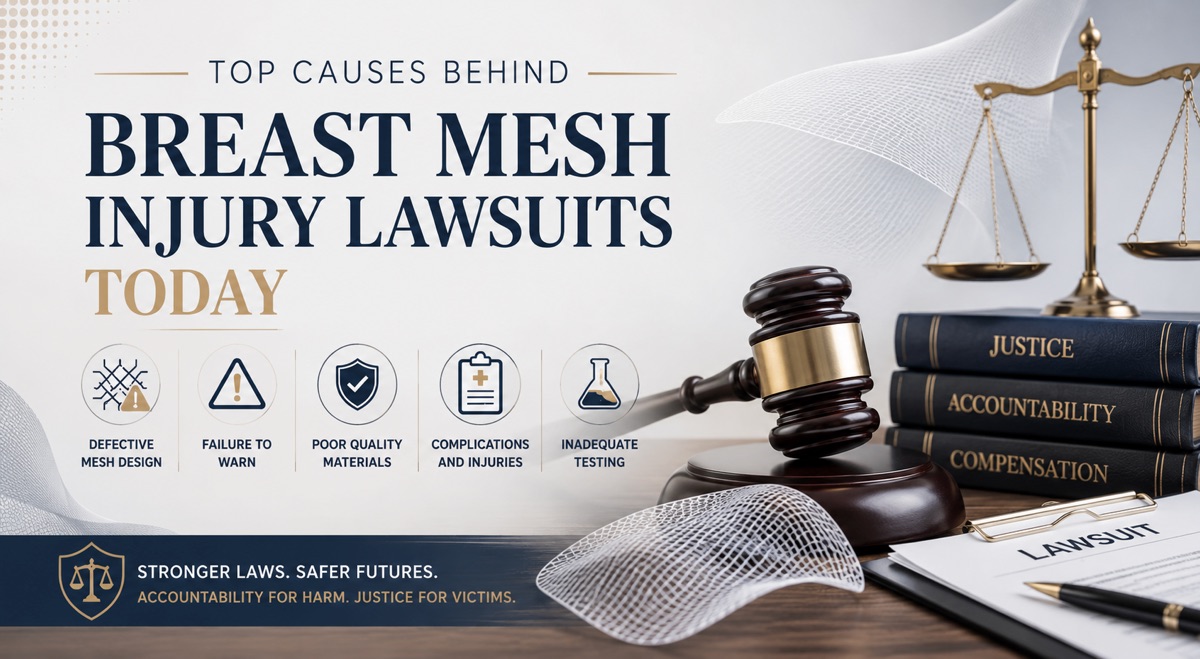 Top Causes Behind Breast Mesh Injury Lawsuits Today