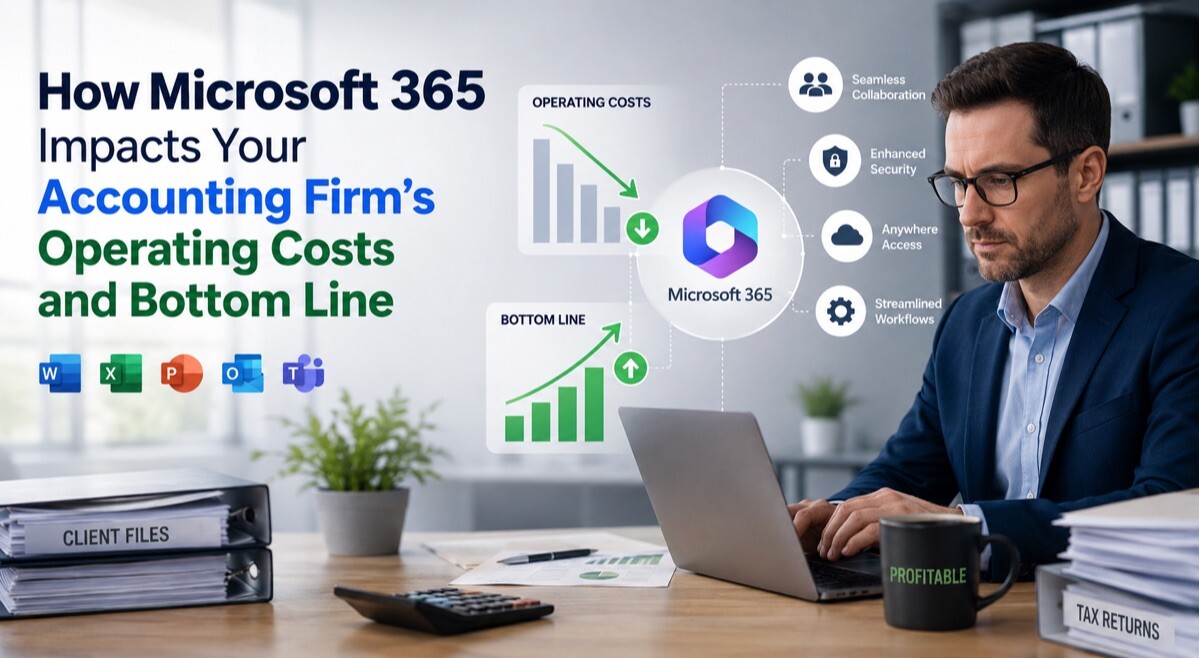 How Microsoft 365 Impacts Your Accounting Firm's Operating Costs and Bottom Line
