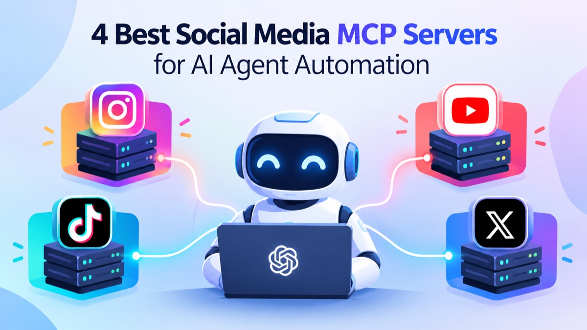4 Best Social Media MCP Servers for AI Agent Automation