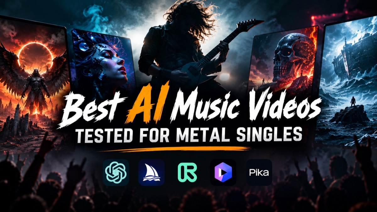 Best AI Music Videos Tested For Metal Singles