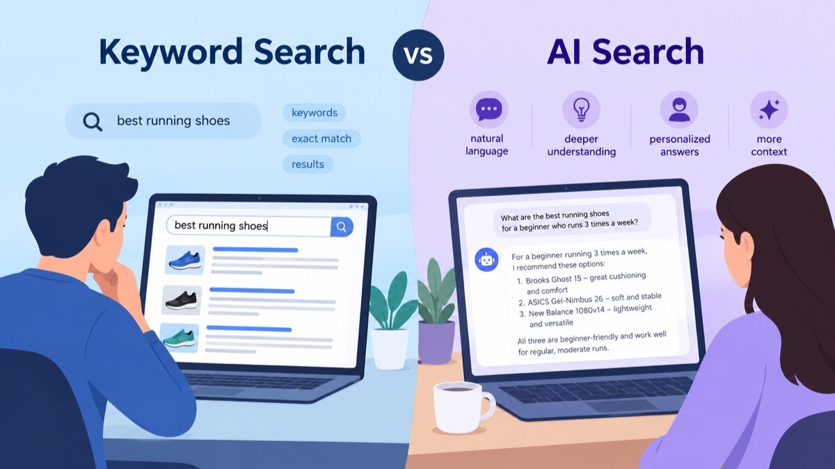 Keyword Search vs AI Search