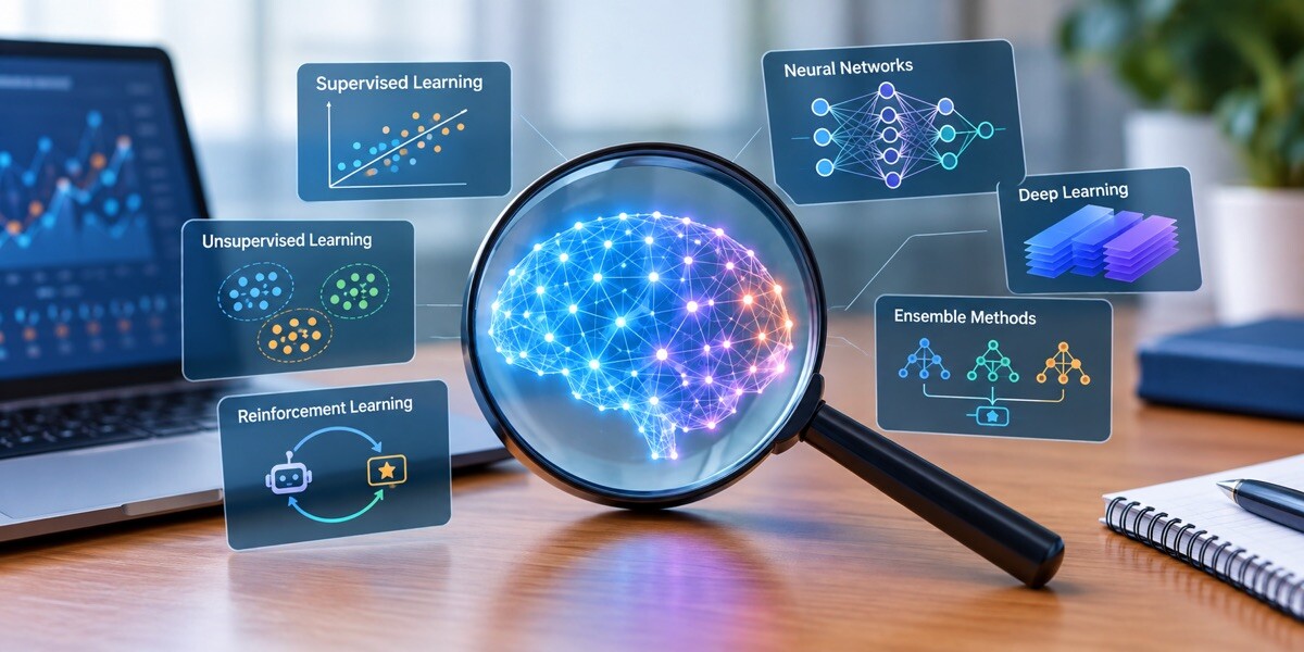 Taking a Closer Look at Machine Learning Techniques