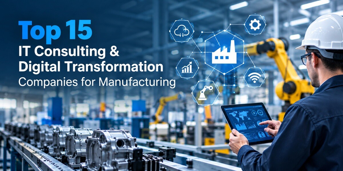 Top 15 IT Consulting & Digital Transformation Companies for Manufacturing