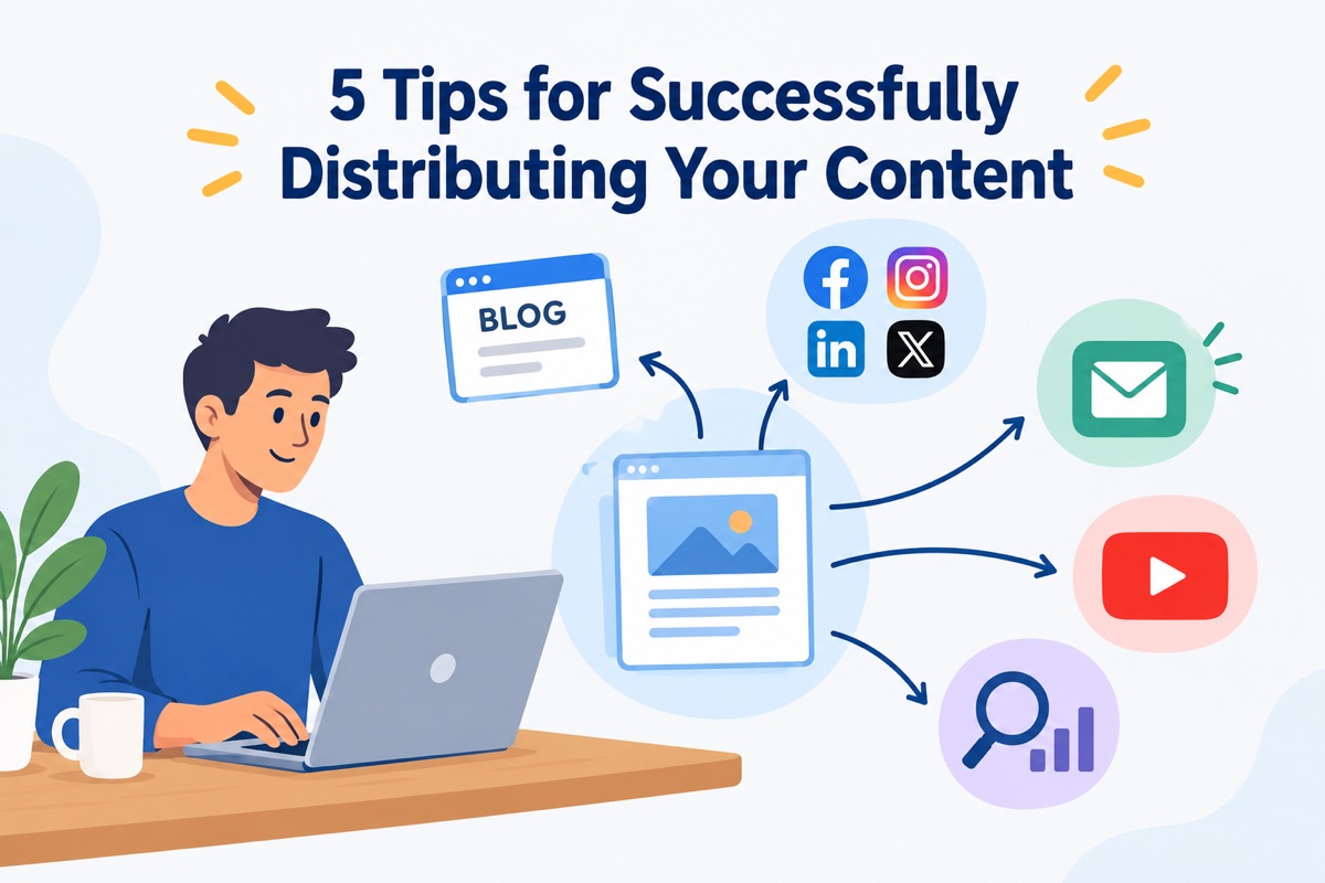 5 Tips for Successfully Distributing Your Content