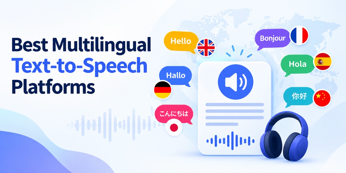 Best Multilingual Text-to-Speech Platforms