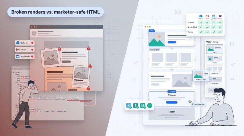 Best HTML Email Template Design Services: Custom Code Your Team Can Still Edit