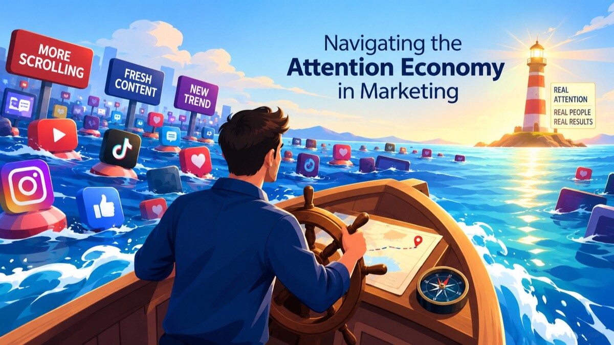 Navigating the Attention Economy in Marketing